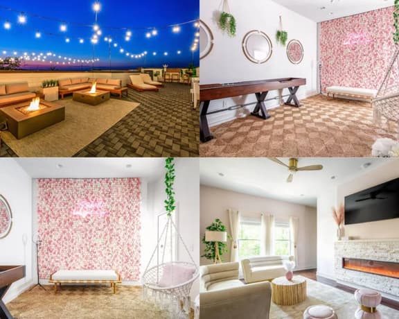 Nash Bach! Near Broadway, Rooftop Fun, Pink Decor - Image 1