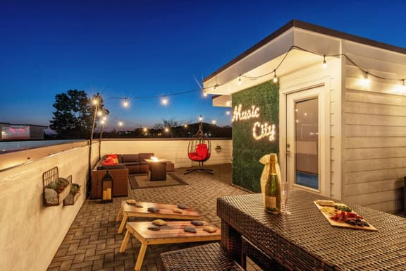 Rooftop Bliss | Karaoke & Games | Near Broadway - Image 1
